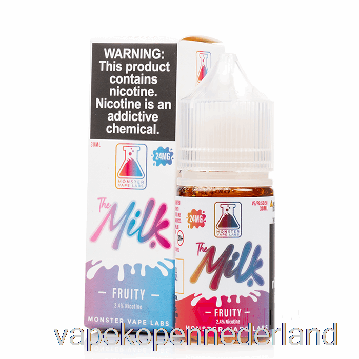 Vape Nederland Fruitig - De Melkzouten - 30ml 48mg